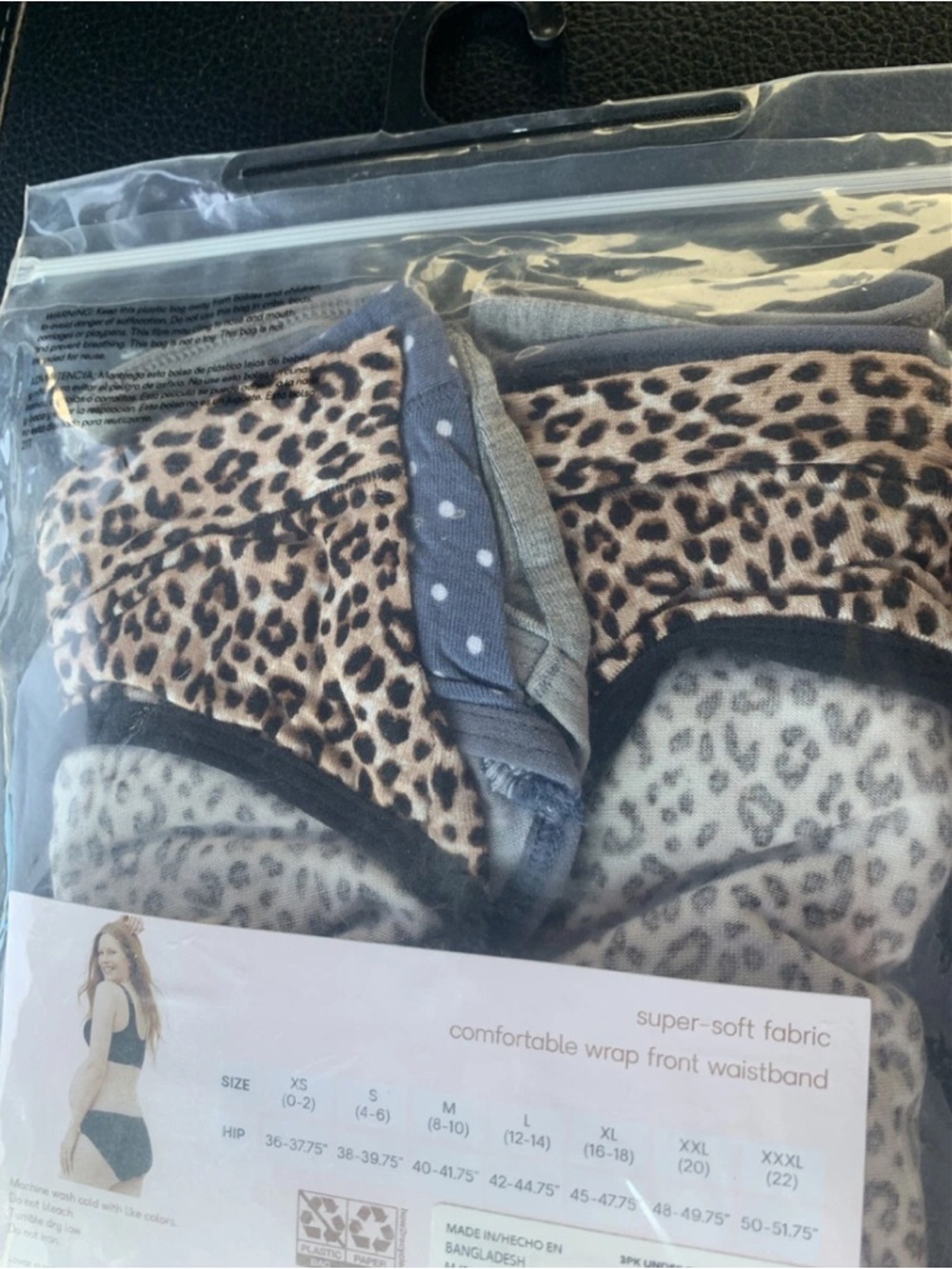 New Joyspun maternity Panty 3-Pack - Assorted Color - Medium (8_10) - Picture 5 of 7